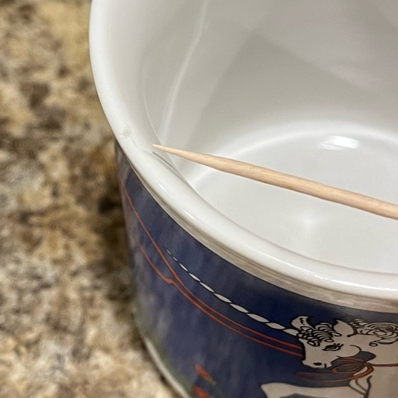 Vintage Unicorn Mug with Blue and White Design - Picture 16 of 16